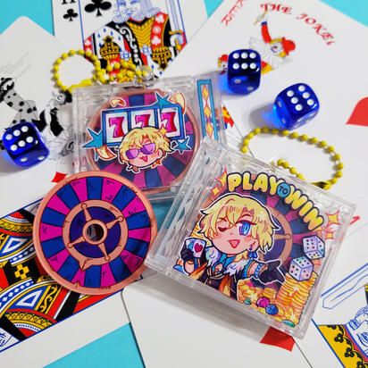 Aventurine Mini CD Charm