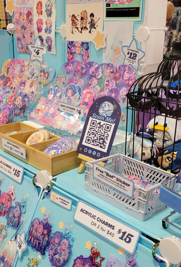Stickers Display